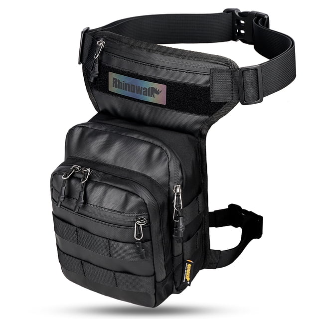 Paquete de cintura Bolsa multifuncional para motocicleta, bolsa transpirable para pierna para montar en motocicleta, riñonera de gran capacidad, bolsa para pierna para montar en bicicleta, bolsa para