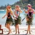 thumbnail image 2 of 6 juegos de guirnaldas hawaianas, collares de flores, coronas tropicales, leis hawaianos, diademas, pulseras y artículos para fiestas luau., 2 of 6