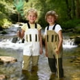thumbnail image 5 of Ghosthorn Chest Waders for Kids,Ultralight Youth Waterproof Fishing Waders,Nylon PVC Duck Hunting Waders for Toddler Children, 5 of 7