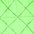 thumbnail image 1 of Ahgly Company Indoor Square Solid Green Modern Area Rugs, 3' Square, 1 of 4