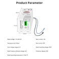thumbnail image 5 of Tuya Zigbee MiNi Energy Meter Electric Monitor Sensor Real-Time Measure Support Zigbee2mqtt Home Assistant Control 63A, 5 of 5