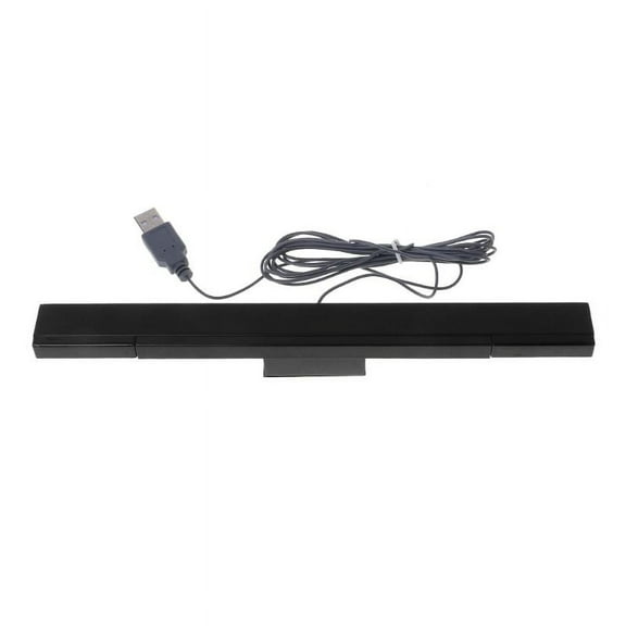 IR Sensor Bar for Wii Console Wired Infrared Ray Motion Sensor Bar Replacement