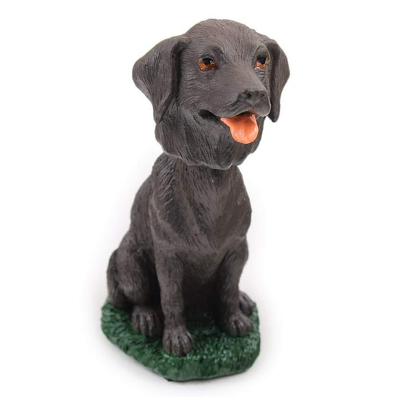 Get our Chocolate Lab Dog Bobblehead Figure to add charm to your car or desk - perfect for dog lovers!