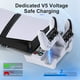 thumbnail image 3 of Soporte de enfriamiento horizontal para PS5 Pro/Slim: ¡cargador doble y ventilador de 3 niveles!, 3 of 9
