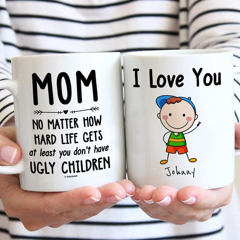 Best Mom Ever - Personalized Mug - Birthday, Christmas Gift For