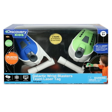 NKOK Discovery Kids IR Galactic 3-Team Wrist Blasters Laser Tag Remote Control Toy