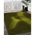 thumbnail image 2 of Ahgly Company Indoor Square Patterned Olive Green Area Rugs, 3' Square, 2 of 6