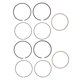 thumbnail image 4 of Juego de anillos de pistón, juego de 2 anillos de pistón para motor de gasolina, repuesto de anillos de pistón de rendimiento sólido, 4 of 12