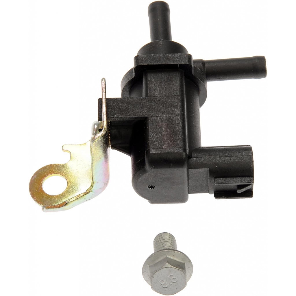 KarParts360 For Lexus GX470 2003-2009 Vapor Canister Purge Valve | Made Of Plastic | 2 Male Blade Terminal | Female Rectangle-Shaped Connector | With Mount Screw | Replacement For 2586050160