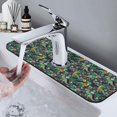 thumbnail image 7 of Sikiie Dinosaur Plays Soccer Splash Guard for Sink Faucet-1 PC Super Absorbent Fast Drying Mat Sink Gadgets-Splash Guard for Kitchen, Sink Mat, 7 of 7