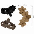 thumbnail image 7 of DUAIU 4-Piece Flower Hair Clips - Large Matte Claw Clips for Women & Girls | Non-Slip Strong Hold for Thick/Thin Hair | Beach & All Season Hair Accessories, 7 of 7