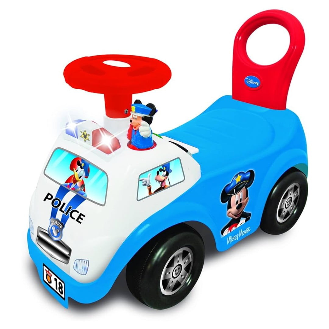 Montable Mickey Police KIDDIELAND 12-36M con Luces y Sonidos