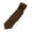 Chocolate, variant on Men's Solid Satin Neck Tie and Hankie Set in Ivory