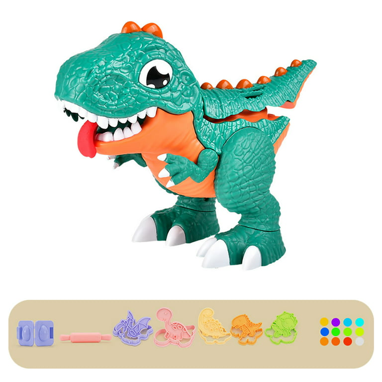 Playdough Tool Dinosaur Play Dough Tools Kit PlayDough Tools Accessories  Kit with Animal molds for Creative Dough Cutting Accessories