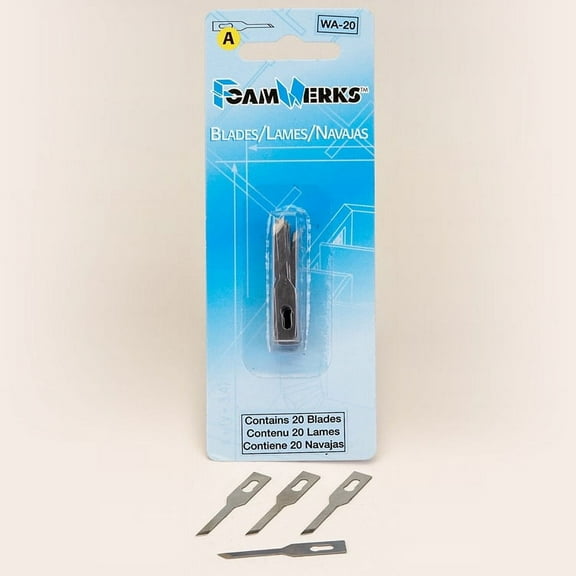 LOGAN FoamWerks "WA" Replacement Blades 20/Pack