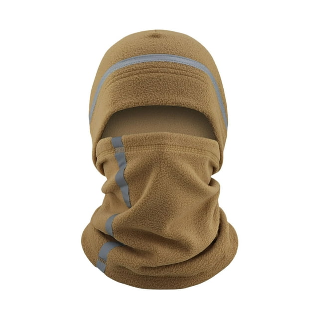 Winter Warmth 2 In 1 Hat Face Unisex Windproof Outdoor Accessory For Cold Weather Comfort During Winter Sports Activities