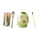 thumbnail image 4 of Juego de 4 batidores de matcha con soporte de cerámica, cucharilla y pala para preparar matcha., 4 of 9