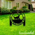 thumbnail image 4 of Handmadetneonsign Deer House Address Stake, Deer Animal House Number Stake Sign, Yard Metal Stake 60852, 4 of 5