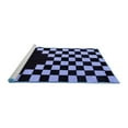 thumbnail image 2 of Ahgly Company Machine Washable Indoor Rectangle Abstract Blue Modern Area Rugs, 5' x 8', 2 of 4