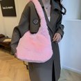 thumbnail image 3 of Bolso Hombro para Mujer Mano Y Esponjoso Compras Suave Gran Capacidad, 3 of 9