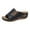 Navy, variant on SEANOPEN Deals Sandals Women Wedge Shoes - Orthopedic Comfortable Arch Support Platform Sandals for Women Wedge Summer Dressy Flip Flop Casual Bunion Breathable Shoes Size 6 Beige