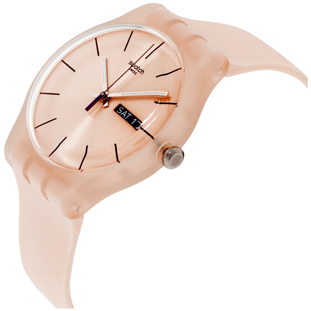 Swatch Women's Peach/Rose Rebel Watch SUOT700 - Walmart.com