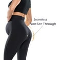 thumbnail image 2 of MANIFIQUE Women's Seamless Maternity Leggings Pregnancy Yoga Pants Active Wear Workout Leggings, 2 of 7