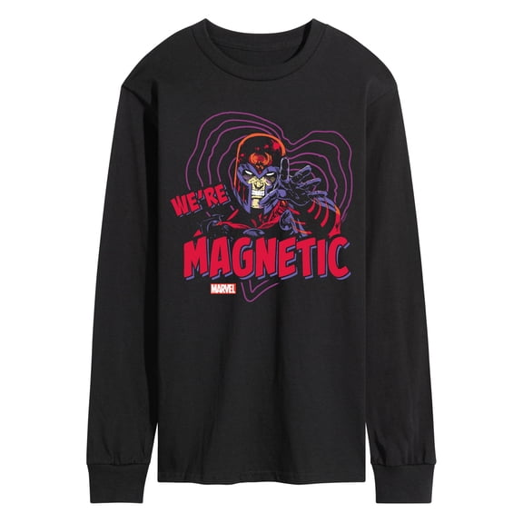 Marvel - X-Men Valentine Were Magnetic Men's Long Sleeve Graphic T-Shirt