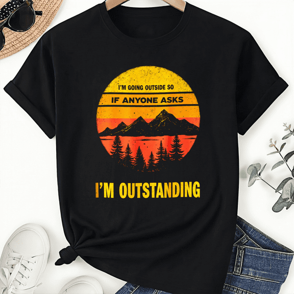 Dad Jokes Fathers Day Outstanding Mountain Nature Unisex T-Shirt