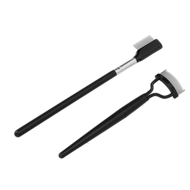 Separador De Cepillo De Pestañas, Peine De Pestañas De Diferentes Formas Con Mango Largo Para Uso De Maquillaje