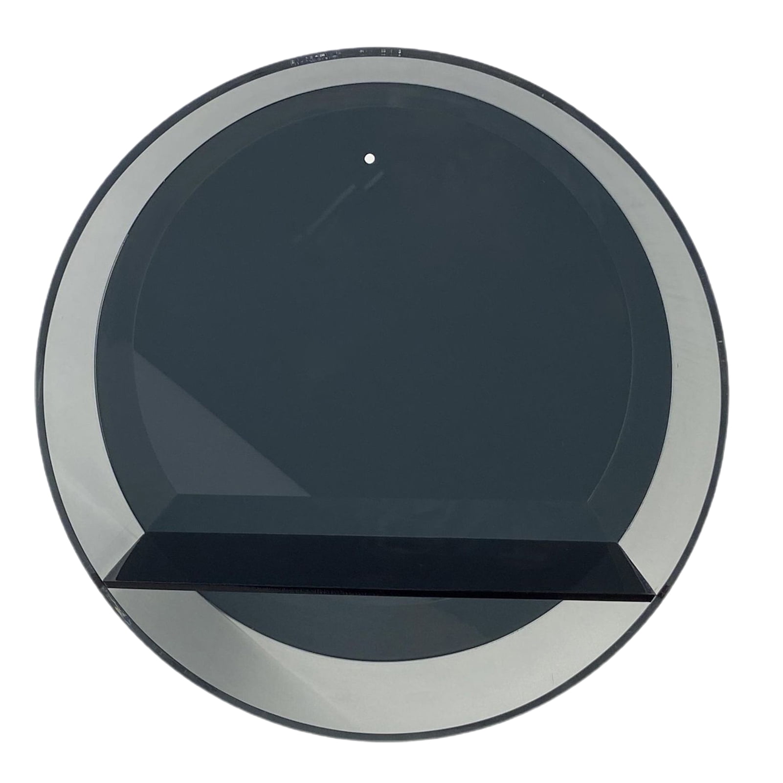 Transparent Round Figurine Display Stand NonYellowing Wall Decor, Figurine Holder for