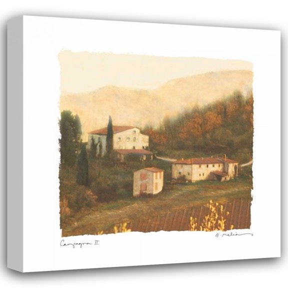 Amy Melious 15x15 Gallery Wrapped Canvas Wall Art Titled - Campagna II