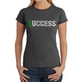 thumbnail image 1 of Women's Word Art T-Shirt - Success, 1 of 2