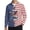 American Bald Eagle 250th, variant on Mens Quarter Zip Pullover Puerto Rico Print Long Sleeve Shirt