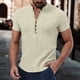 thumbnail image 2 of Playeras Deportivas Camiseta De Manga Corta Para Hombre Camisetas Casuales Sólidas Para Vacaciones Tops, 2 of 4