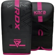 RDX Boxing Gloves for Men Women – Heavy Bag Training Gloves for MMA, Kickboxing, Muay Thai – Kara Leather Punch Mitts, Focus Pads, Sparring Gloves, Mens Boxing Gloves, Adult Sports Boxing Gloves