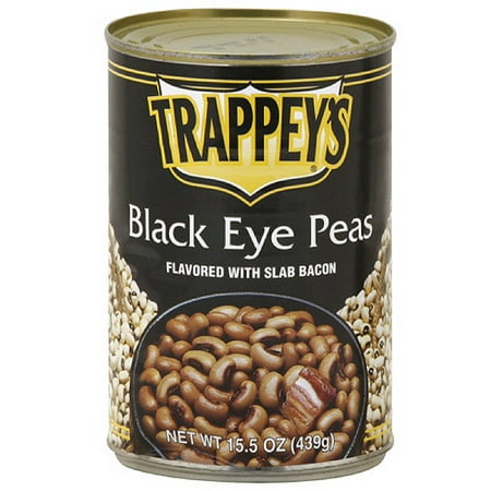 Trappey's Blackeye Pea With Bacon, 15.5 oz. (Pack of 12)