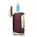 thumbnail image 2 of PROMISE Briquet Torche à Double Flamme Jet Allume-Cigare (Grain Brun), 2 of 4