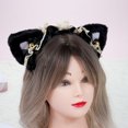 thumbnail image 4 of Oejas de Gato esponjoso Orejas ToCado Diadema de Cabello, 4 of 6