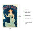 thumbnail image 2 of Odette Dulac - Cabaret Chanteuse at the Theâtre des Mathurins - Vintage Theater Poster by Leonetto Cappiello c.1904 - 8 x 12 inch Vintage Metal Tin Sign, 2 of 4