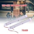 thumbnail image 1 of Barra De Tira De Luz Interior Con Interruptor De 72 Led De 12 V Para Coche, Caravana, Furgoneta, Autobús Yuarrent VI006007-00, 1 of 6