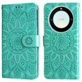 thumbnail image 1 of Funda tipo cartera GANGXUN para Honor X40 , diseño girasol, cuero PU, soporte, cierre magnético, tarjetero, 1 of 5