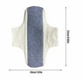 thumbnail image 2 of kkbbma under $5 Washable Sanitary Pads, Washable Cloth Sanitary Pads, Reusable Graphene Menstrual Pads, Leak Proof Period Panty Liners, Organic Cotton Menstrual Pads, 2 of 5