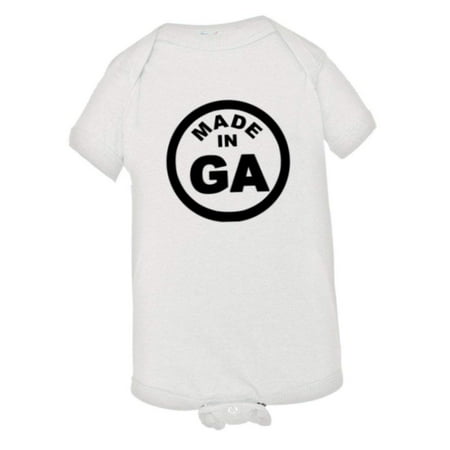 

PleaseMeTees™ Baby From Born Made In Georgia GA Logo Label Tag HQ Jumper