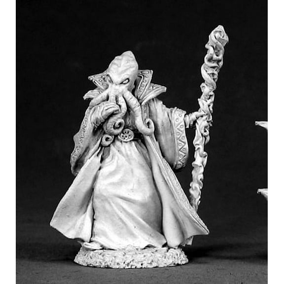 Reaper Miniatures D'Khul, Bathalian #02568 Dark Heaven Legends Unpainted Metal