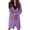 Purple, variant on Long Cardigan Sweaters for Women Long Sleeve Oversized Open Front Cable Knit Hooded Coatigan Sweater Coats with Pockets