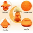 thumbnail image 2 of Sudadera con capucha para perro, ropa de invierno cálida para perros pequeños y medianos, abrigo para bulldog francés, chaqueta para cachorros y gatos, disfraz para chihuahua y yorkshire terrier., 2 of 6