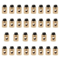 Nishiyuenyi 30Pcs Solderless Throttle Cable Throttle & Brake Cable End Clamps
