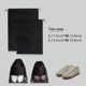 thumbnail image 2 of 18 piezas no tejidas a prueba de polvo bolsa con cordón bolsas de viaje para zapatos bolsa con cubierta antipolvo bolsa de almacenamiento con ventana visual compatible con bolsos bolsos zapatos, 2 of 5