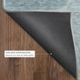 thumbnail image 6 of Addison Rugs Mayfield Premium Machine Washable Transitional Spiral Teal Rectangle Rug, 10' x 14', 6 of 8